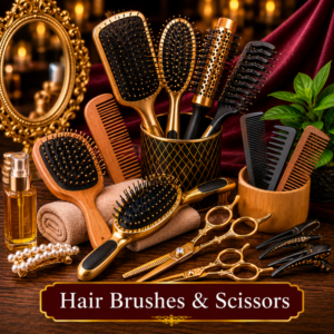 Hair Brushes & Scissors