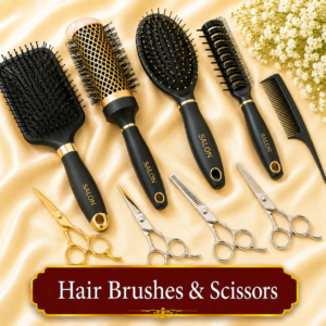 Hair Brushes & Scissors