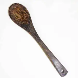 100% Eco Friendly Kithul Palm Wood Batter Spoon Cake Spoon, Coconut Shell Spoon, Wooden Spoon