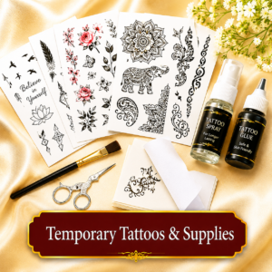 Temporary Tattoos & Supplies-Women