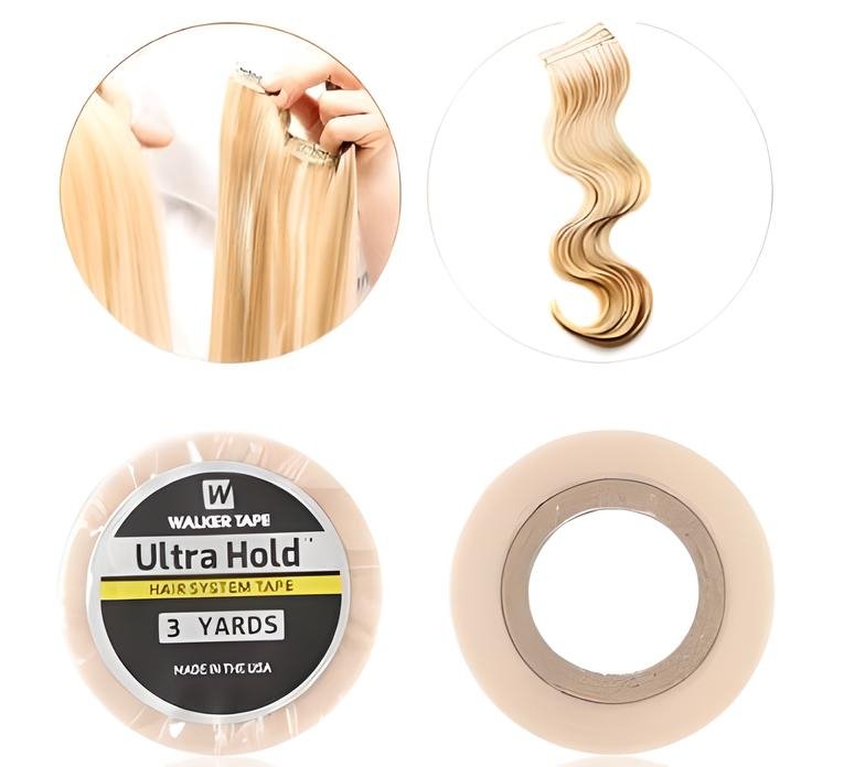 Water Proof Strong Adhesive Double Sided Lace Wigs Ultra Hold Lace Tape for Wigs Replacement Tape for Toupee White - Image 5