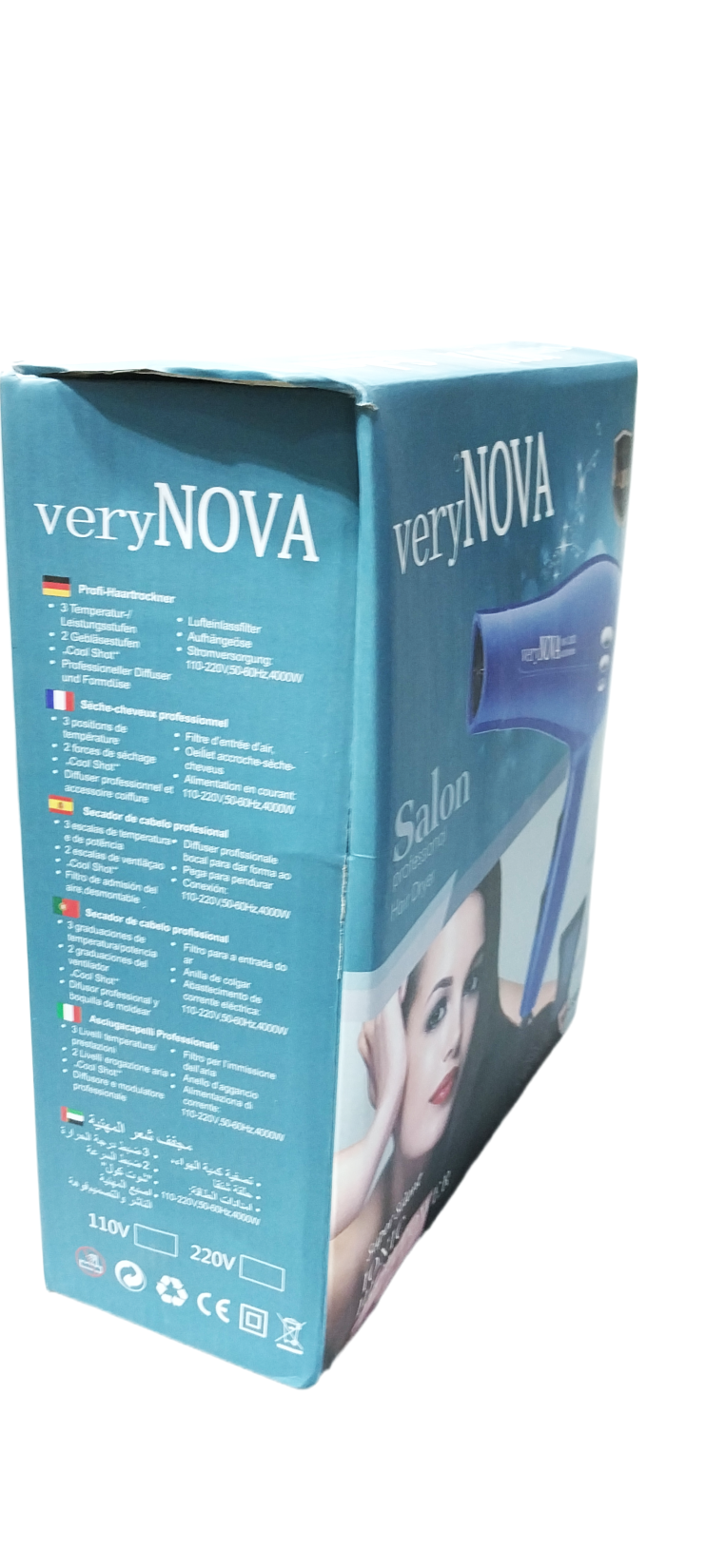 Very Nova Professional Hair Dryer| Salon Hair Care Tools - Image 4