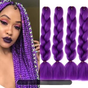 Synthetic Braiding Hair Braid Ombre Hair Braids Jumbo Hair Extension for Women