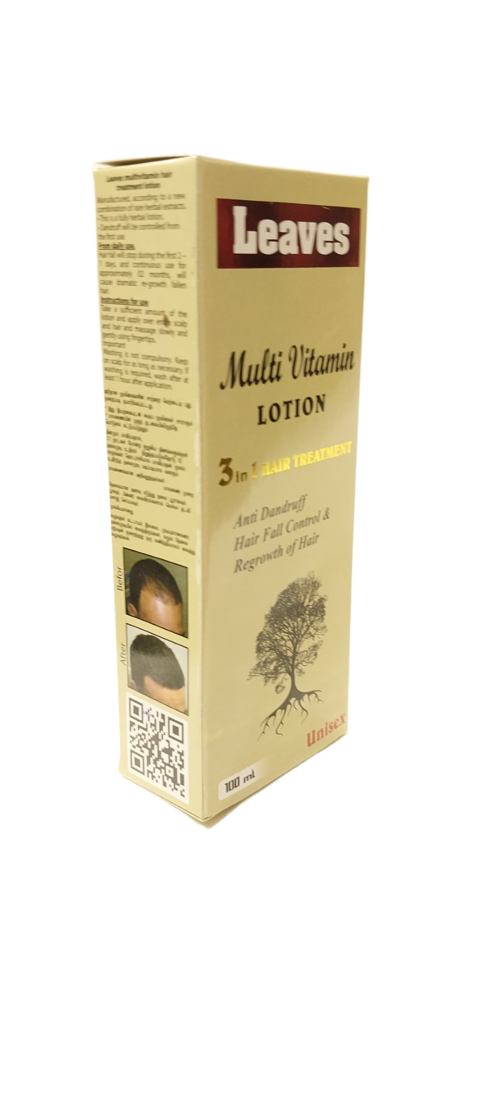 Amrin Leaves Multi Vitamin Lotion 3 In 1 Hair Treatment For Unisex - Image 3