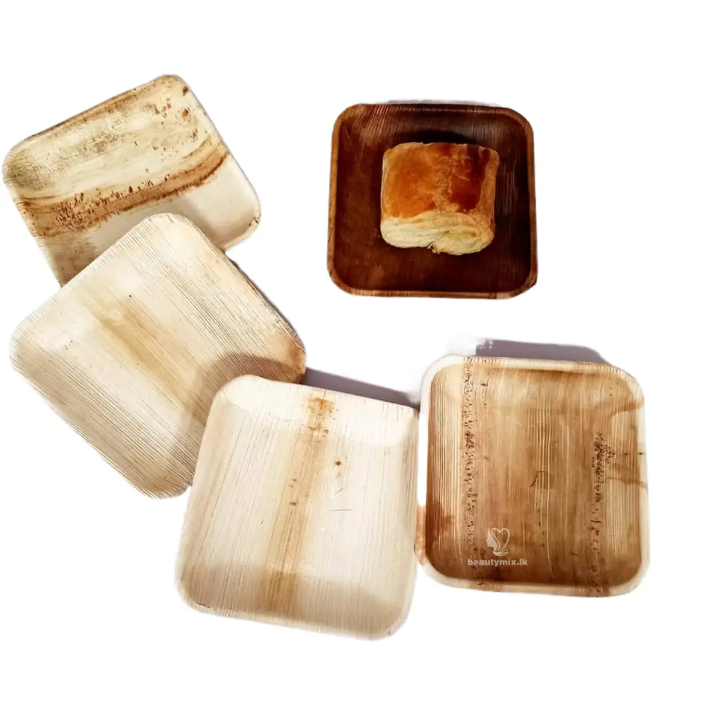 Eco Friendly Areca Leaf Dish| Arecanut Leaf Plate| Biodegradable Lunch Plate - Image 2