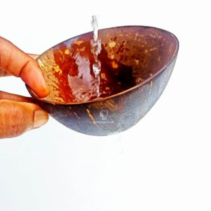 100% Eco Friendly Coconut Shell Baby Bathing Bowl ECO Kids Bathing Bowl 4 inches X 6inches