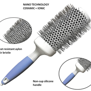 Professional Ceramic Nano Technology Round Brush for Blow Drying Brush