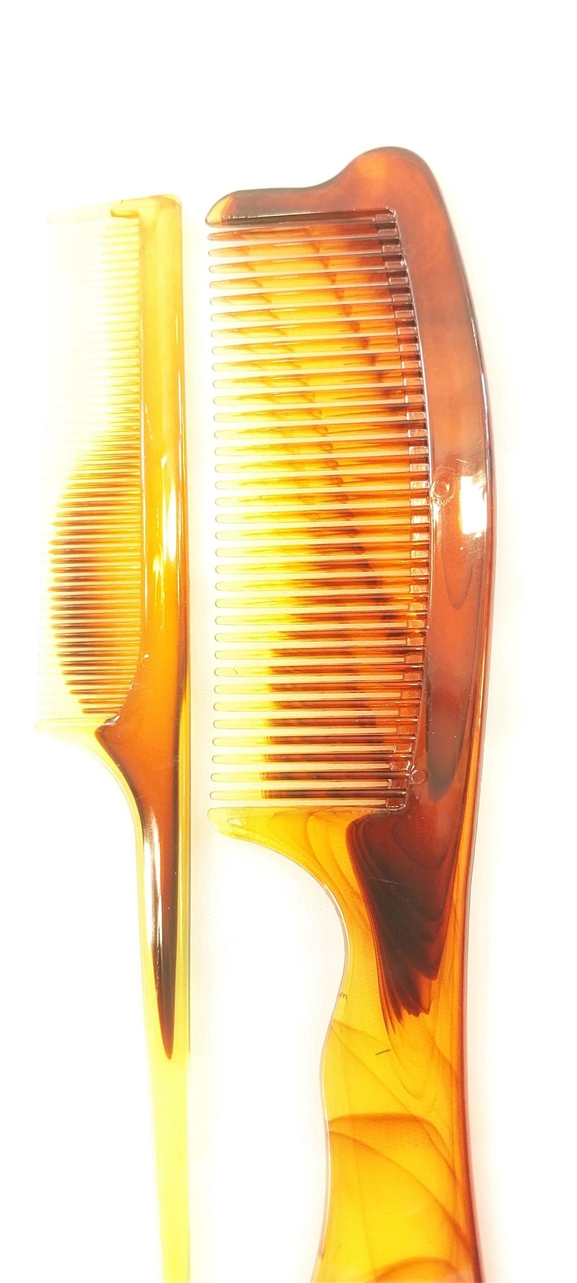 Large Tooth Detangling Comb Professional Handle Hairdressing Comb Barber Tooth Comb for Men & Women - Image 8