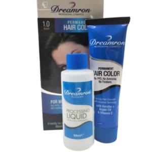 Dreamron PPD, Ammonia, Parabens Free Dreamron Permanent Hair Color 60ml