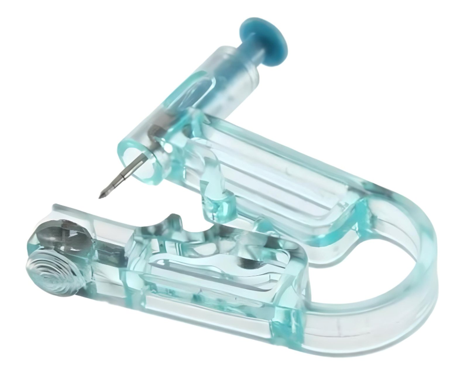 Ear Piercing With Ear Stud Manual Disposable Safe Asepsis Nose Belly Button Piercing Kit Tool - Image 3