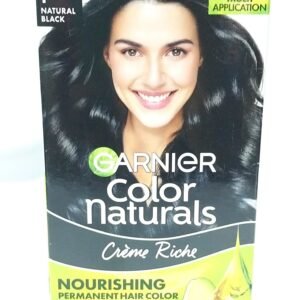 Garnier Color Naturals Creame Riche No Ammonia Nourishing Permanent Hair Color 70ml - Natural Black 1.0