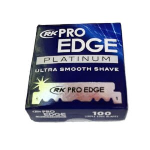 RK Pro-Edge Platinum Blades Salon Pack Shaving Blades for Men 10 blades X 5