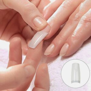 Nail Art Training Fake Manicure Practice Nail Tips 100 Pcs