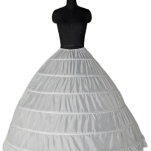 6-Hoop Wedding Ball Gown Crinoline Bridal Dress Petticoat Under skirt Wedding Buckram Dress Bridal Hoop