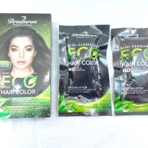 Dreamron Semi Permanent Herbal Eco Hair Color | No PPD & No Ammonia | Eco Formula - Single use(5mts)