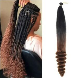 Crochet Braid| Pre Stretched French Curls |Silky Loose Body Wave |Pony Style Spiral Curl| Curly Braiding Hair
