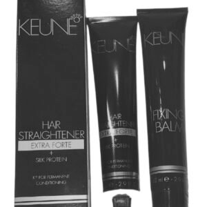 Keune Hair Straightening Salon Pack| Hair Straightening Cream and Neutralizer| Salon Exclusive Pack