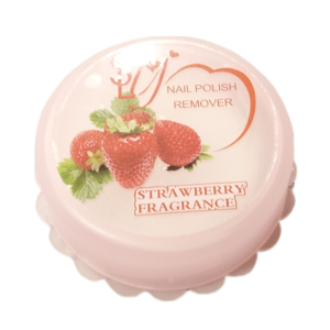 Fruit Flavored Nail Polish Remover Pads Gel Cleanser Nail Tools Gel Nail Removal Cotton Paper Nail Polish Remover Natural Tissue - Strawberry fragrance