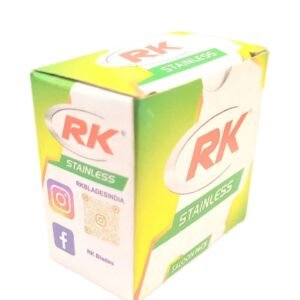 RK Stainless Blades Salon Pack | Shaving Blades for Men - Single pack