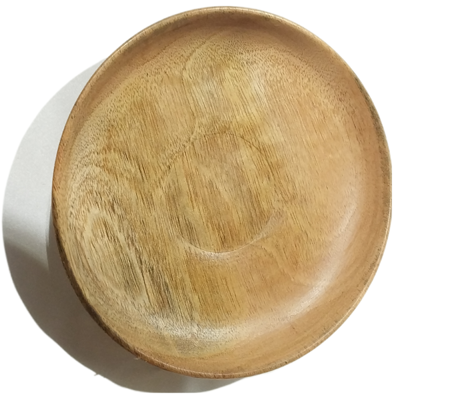 Eco Friendly Premium Quality Mahogany Wood Tea Cup With Handle And Saucer - Image 5