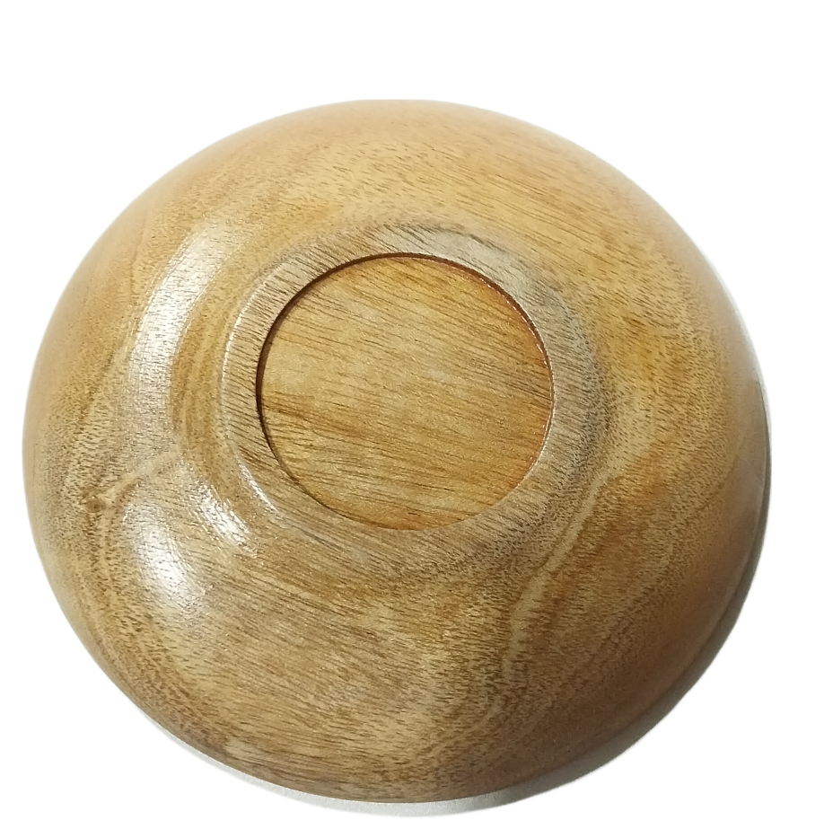Eco Friendly Premium Quality Mahogany Wood Tea Cup With Handle And Saucer - Image 6