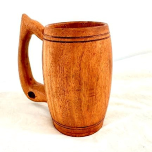 Eco Friendly Beer Mug |Craft Beer Mug |Premium Mahogany Wood Beer Mug