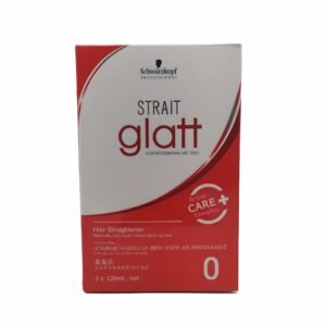 Glatt Professional Hair straightener| Schwarzkopf Glatt Hair Straightening Cream for Curly or Frizzy Hair - 120ml