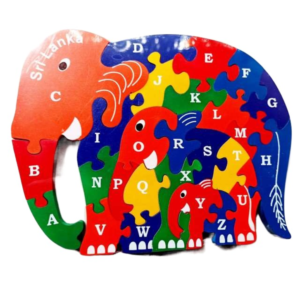 Eco Friendly Wood Toys Kids Puzzle Alphabet |Sustainable Wooden Playwear