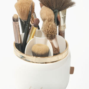 Vanity Makeup Brush Holder/ 360° Rotating Make Up Organizers/ Makeup Cosmetic Brush Storage Organizer