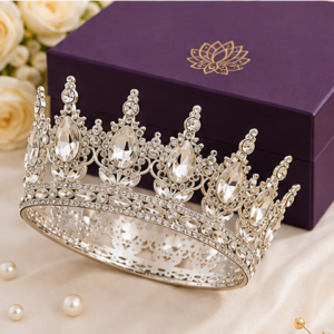 Princess Crown Silver Tiara Crown |Small Crystal Tiara Headband |Princess Rhinestone Tiaras and Crowns