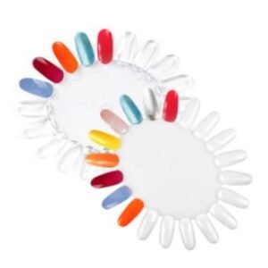 Nail Art Practice Board Dummy| Practice Nail Board |3D Makeup Acrylic| Reusable Nail for Beginner |False Display Practice Nail Finger For Women