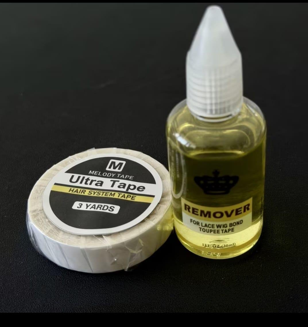 Hair Glue Removal Solution Trouper | Hair Glue Remover 30ml | Ultra Hold Lace Glue Combo Pack - Image 3