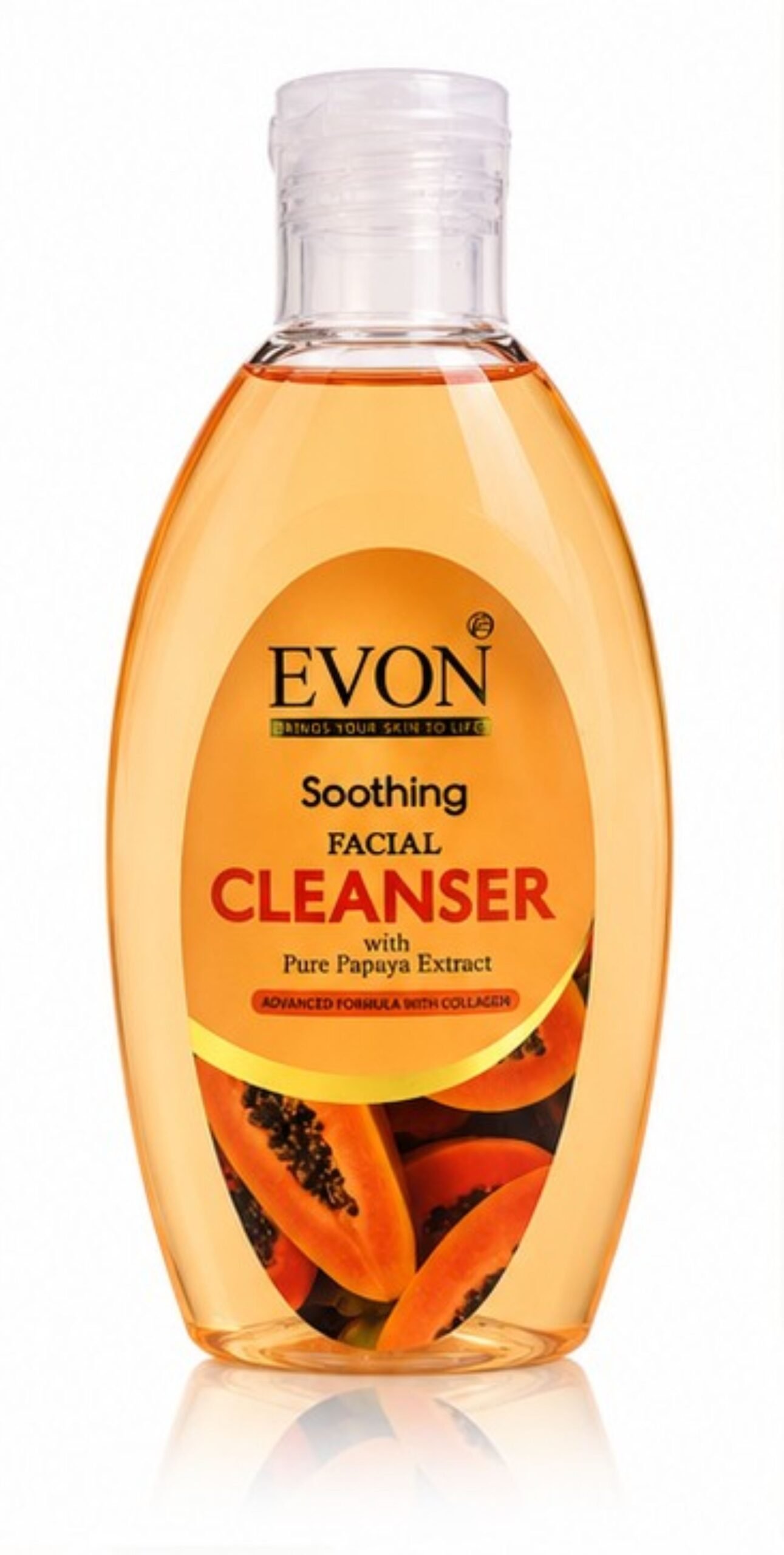 Evon Papaya Facial Cleanser 225ml | Deep Facial Cleansing | Salon & Home Use - Image 6