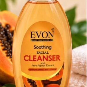 Evon Papaya Facial Cleanser 225ml | Deep Facial Cleansing | Salon & Home Use