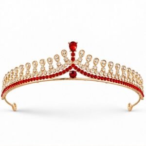 Crystal Princess Crown | Silver Tiara Crown| Crystal Tiara Headband| Princess Rhinestone Tiaras and Crowns